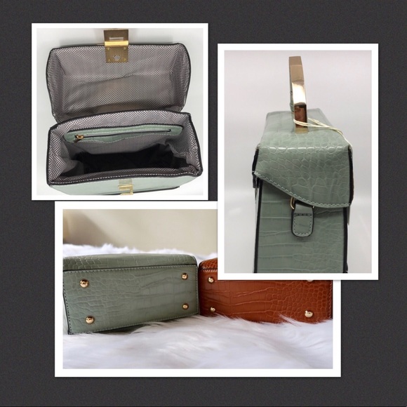 SHOW ME OFF- CLASSY MINT SATCHEL - Picture 5 of 5